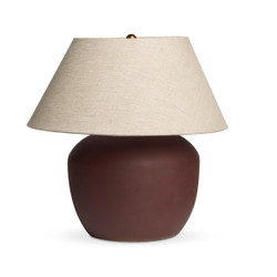 Amber Lewis x Four Hands Borsa Table Lamp - Dark Aubergine