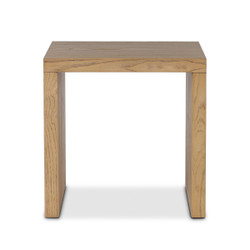 Amber Lewis x Four Hands Hathaway End Table - Toasted Ash