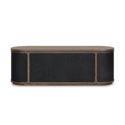 Four Hands Bertie Trunk - Black Linen