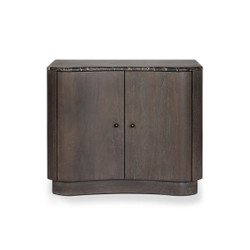 Four Hands Boa Nightstand - Espresso Mindi Veneer