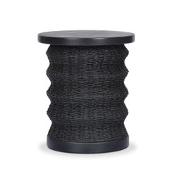 Four Hands Brailey End Table - Black Stained Sungkai