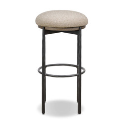 Four Hands Cofer Swivel Stool - Weslie Flax - Bar