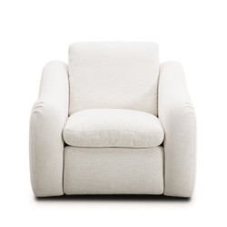 Four Hands Crawford Power Recliner - Crypton Nomad Snow