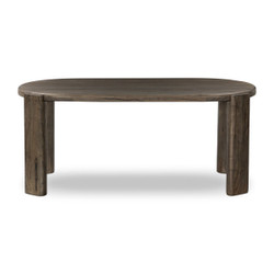 Four Hands Dua Dining Table - Weathered Neem