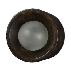 Four Hands Fargo Sconce - Brown Italian Marble