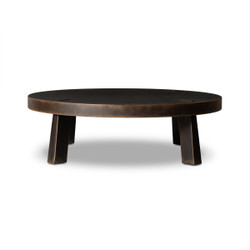 Four Hands Sadira Coffee Table - Burnt Oak