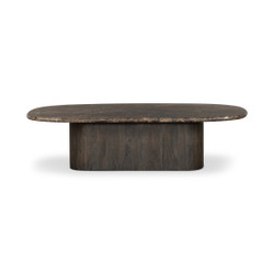 Four Hands Tori Coffee Table - Brown Marble
