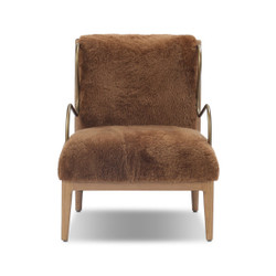 Four Hands Yesenia Chair - Ochre Shearling