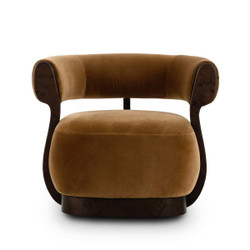Four Hands Yuri Swivel Chair - Surrey Ochre