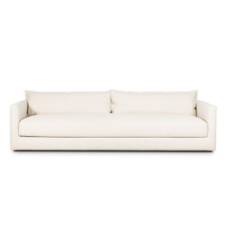 Four Hands Chloe Media Lounger - Modern Velvet Coffee