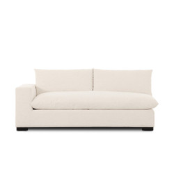 Four Hands Grant Armless Sofa - 74" - Crypton Nomad Snow