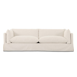 Four Hands Habitat 3 PC Sectionals - 111" - Crypton Nomad Snow