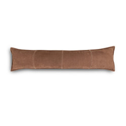 Four Hands Trenton Pillow - Nubuck Burgundy - 22"x22"