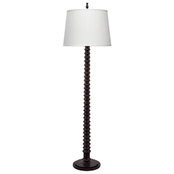 Jamie Young Revolution Wood 1-Light Floor Lamp - Black