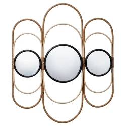 Jamie Young Milo Decorative Jute Mirror