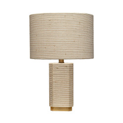Jamie Young Haisley Raffia Table Lamp with Raffia Shade