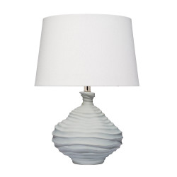 Jamie Young Oasis Table Lamp with White Linen Shade