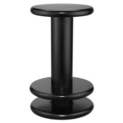 Jamie Young Rye Mango Wood Counter Stool - Black