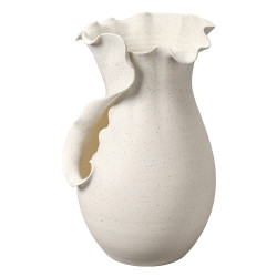Jamie Young Flutter Porcelain Vessel - White
