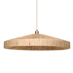 Jamie Young Parasol 1-Light Large Pendant - Natural