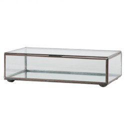 Medium Rectangular Box With Clear Glass
