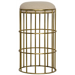 Ryley Counter Stool - Gold Finish