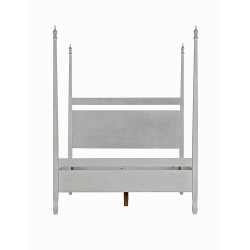 Venice Bed - Queen - White Wash