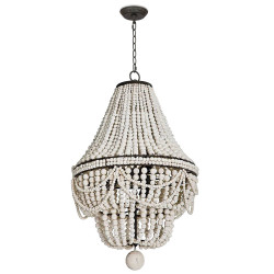 Regina Andrew Malibu Chandelier - Weathered White