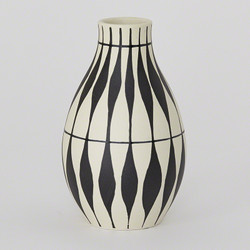 Napoli Vase - Leaf Pattern