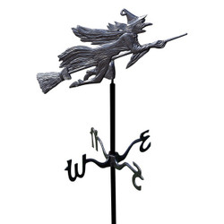 Flying Witch Garden Weathervane main image