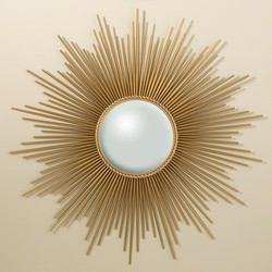 Sunburst Mirror - Gold