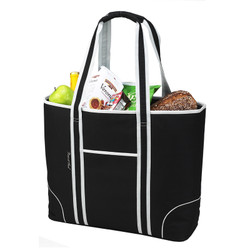 Extra Large Insulated Cooler Tote - Black image 1