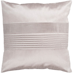 Surya Solid Pleated Pillow - HH015 - 22 x 22 x 5 - Down