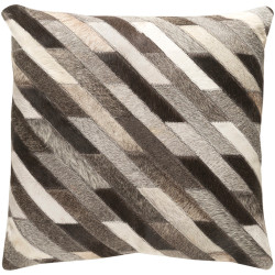 Surya Lycaon Pillow - LCN003 - 18 x 18 x 4 - Poly Surya Lycaon Pillow - LCN003 - 18 x 18 x 4 - Poly