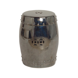 Drum Stool - Metallic