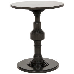 Noir Apollo Side Table - Pale