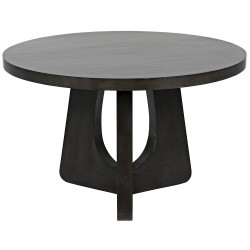 Noir Nobuko Dining Table - 48" Diameter - Pale