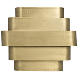 Noir Baas Sconce - Metal With Brass Finish