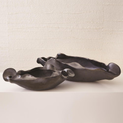 Studio A Free Form Bowl - Graphite - Lg