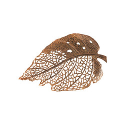 Phillips Collection Birch Leaf Wall Art, Copper, SM