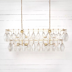 Four Hands Adeline Rectangular Chandelier