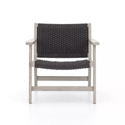 Four Hands Delano Chair - Grey - Weathered Grey