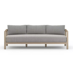 Four Hands Sonoma Outdoor Sofa, Washed Brown - 88" - Faye Ash