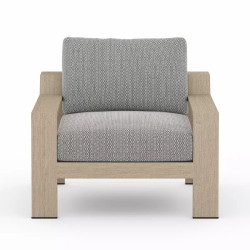 Four Hands Monterey Outdoor Chair - Faye Ash - Washed Brown