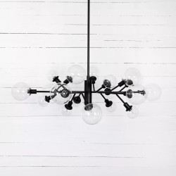 Four Hands Pellman Chandelier - Flat Black