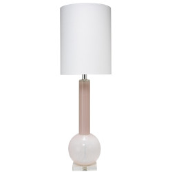 Jamie Young Studio Table Lamp - Petal Pink Glass