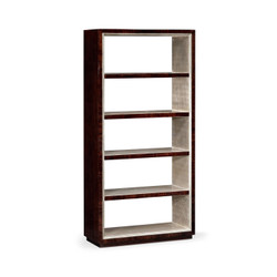 Global Views Arbor Etagere - Brass & White Marble