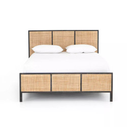 Four Hands Sydney Bed - Queen - Black Wash