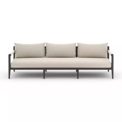 Four Hands Sherwood Outdoor Sofa, Bronze - 93" - Faye Sand