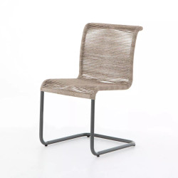 Four Hands Grover Outdoor Dining Chair - Vintage White